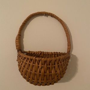 Vintage wall basket